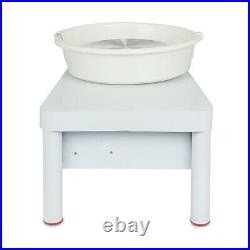 110V 250W Electric Pottery Wheel Ceramic Machine 25CM Work Clay Art Craft