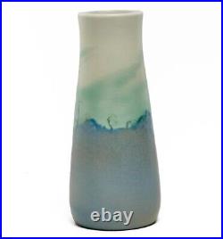1907 Rookwood Pottery Vellum 9 Landscape Vase by artist Ed Diers