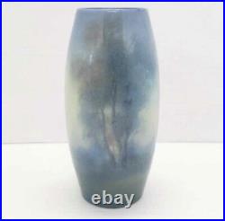 1922 Rookwood Pottery Vellum Landscape Vase by artist Ed Diers