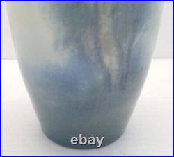 1922 Rookwood Pottery Vellum Landscape Vase by artist Ed Diers