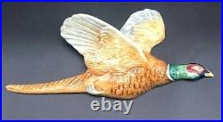 1950's English Set Of 3 Beswick Wall Mounted Pheasants No. 661/2/3 Vg Condition