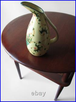 1960's BITOSSI ITALY MID-CENTURY MODERN ART POTTERY CERAMIC HAND DESIGN PITCHER