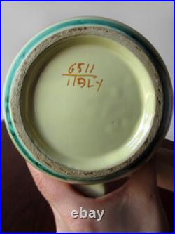 1960's BITOSSI ITALY MID-CENTURY MODERN ART POTTERY CERAMIC HAND DESIGN PITCHER