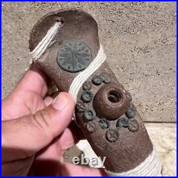 1970s Art Pottery Ceramic Pipe Abstract Flute Sculpture