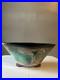 1980s Retro Abstract Glazed Ceramic Signatured Plant Bowl Beautiful