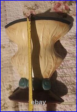 1992 Butter And Toast Art Studio Terracotta Vase Modernist Art Pottery MCM