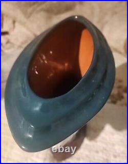 1992 Butter And Toast Art Studio Terracotta Vase Modernist Art Pottery MCM