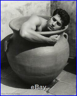 1995 Original Jay Jorgensen Male Nude Pottery Ceramics Silver Gelatin Art Photo