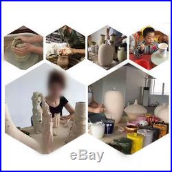 220V 250W Pottery Wheel Ceramic Work Machine Clay Art Craft +Foot Pedal Control