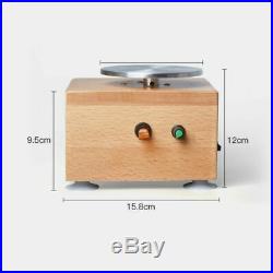 220V Rechargeable Mini DIY Ceramic Art Production Clay Making Pottery Machine