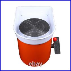25CM 250W Electric Pottery Wheel Ceramic Machine For Work Clay Art Craft 220V