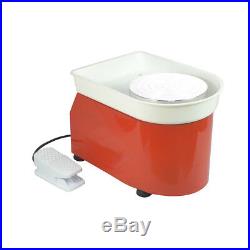 25CM 350W 110V Electric Pottery Wheel Machine Ceramic Work Clay Art Craft