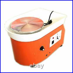 25CM 350W 110V Electric Pottery Wheel Machine Ceramic Work Clay Art Craft