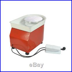 25CM 350W 110V Electric Pottery Wheel Machine Ceramic Work Clay Art Craft