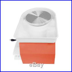 25CM 350W 110V Electric Pottery Wheel Machine Ceramic Work Clay Art Craft Orange