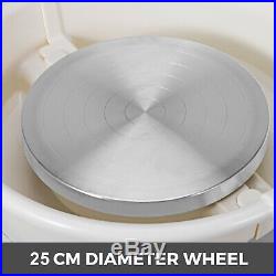 25CM Electric Pottery Wheel Ceramic Machine Work Clay Art Craft DIY 110V 250W