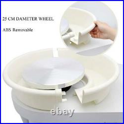 25CM Electric Pottery Wheel Ceramic Machine Work Clay Art Craft DIY 110V 250W A+