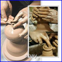 25CM Electric Pottery Wheel Ceramic Machine Work Clay Art Craft DIY 110V 250W CA