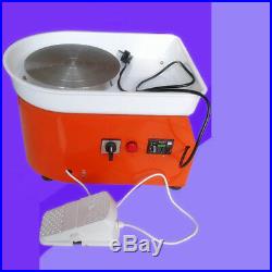 25CM Pottery Wheel Ceramic Machine for Ceramic Work Clay Art Craft 300W