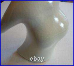 2 Abstract Modern Michael Lambert Art Ceramic Pottery Male Female Vase Figurine