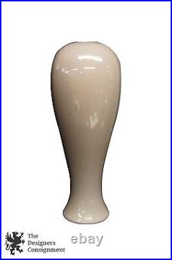2 Jaru 1982 Art Pottery Ceramic Glazed Vases Urns Purple Mauve California 21