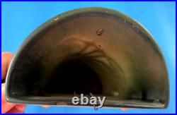 (2) Roseville Freesia Green 1945 Vintage Art Pottery Ceramic Wall Pockets 1296-8