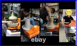 30cm Desktop Pottery Wheel Ceramic Machine For Ceramic Work Clay Art Craft