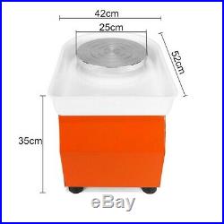 350W 110V Electric Pottery Wheel Machine For Ceramic Work Clay Art Craft 25cm