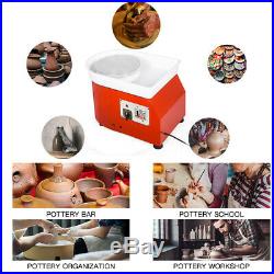 350W Electric Pottery Wheel Machine For Ceramic Work Clay Art Craft 110V US Fast