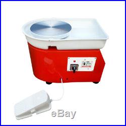 350W Electric Pottery Wheel Machine For Ceramic Work Clay Art Craft 110V US Fast