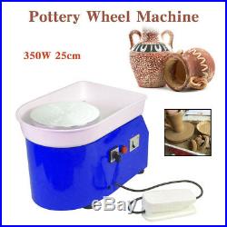 350W Electric Pottery Wheel Machine For Ceramic Work Clay Art Craft DIY 25CM