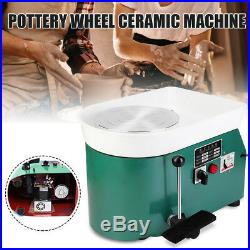 350W Electric Pottery Wheel Machine For Ceramic Work Clay Art DIY Craft 110V