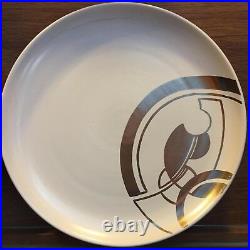 (4) Frank Lloyd Wright design, prototype plates by Heath Ceramics (1986-1988)