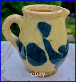 5 Sample French Antique Pot Confit Pottery Vessel Faience Ceramic Earthenware