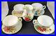 9 Piece Doni Italy 4 Mugs + Saucers Plus Pitcher, Numbered Art Pottery Ceramic