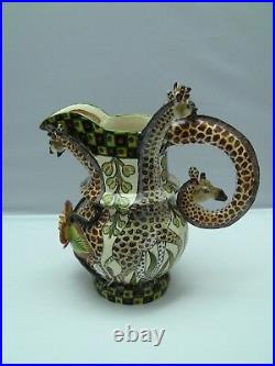 ARDMORE Ceramic Art Giraffe Pitcher / Excellent