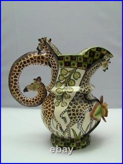 ARDMORE Ceramic Art Giraffe Pitcher / Excellent