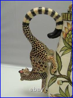 ARDMORE Ceramic Art Leopard Coffee Pot