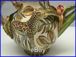 ARDMORE Ceramic Art Leopard Small Teapot