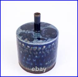 A Unique, Large, Blue Ceramic Vase Carl-Harry Stålhane Designhuset 1973