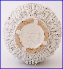 A White Hedgehog vase Chamotte Gunnar Nylund Rörstrand