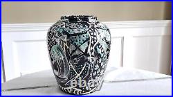 Abstract Handcrafted Art Ceramic Vase by Jonathan Nash Glynn