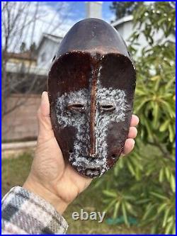 African Art Mask Pottery Ceramic Clay Made Unknown Information 7