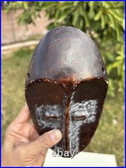 African Art Mask Pottery Ceramic Clay Made Unknown Information 7