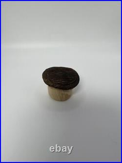 Al Davis Signed Art Pottery Ceramic Wombat / Bear Oil Lantern Provincetown, MA