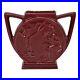 Alamo Texas Pottery Red 1940s Mid Century Modern Art Pottery Ceramic Vase 701