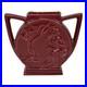 Alamo Texas Pottery Red 1940s Mid Century Modern Art Pottery Ceramic Vase 701