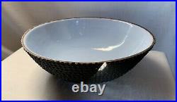 Aldo Londi, for Bitossi. Ceramic bowl late 1950s. Signed and numbered B145 A