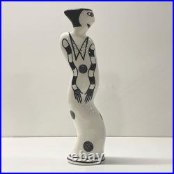 Alison Palmer 15 inch Tall Modernism / Cubism Art Pottery Ceramic Figurine