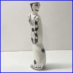 Alison Palmer 15 inch Tall Modernism / Cubism Art Pottery Ceramic Figurine